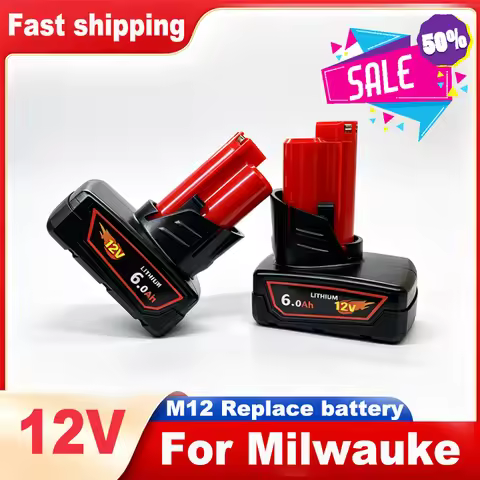 For Milwaukee M12 12V Lithium Battery
