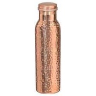 Pure Copper Bottle-100% Pure Copper Water Bottle for Yoga / Ayurveda  Benefits 1000 ml [Deepavali / 