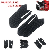 Tank Pad Side Sticker For DUCATI PANIGALE V2 899 959 1199 1299 Motorcycle Traction Gas Fuel Grip Dec