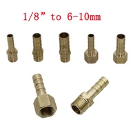 (2 Pcs) Adapter 1/8 inch Female / Male Connector to 6-10mm