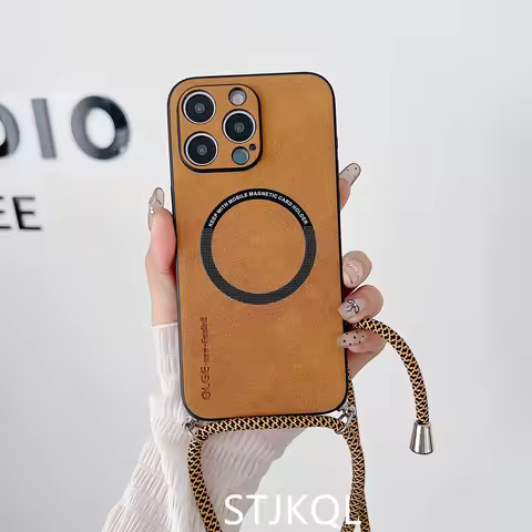Lanyard phone case Magnetic Case for Huawei P70 P60 P50 P40 Nova12 11 10 Mate 60 50 40 Magsafe Wirel