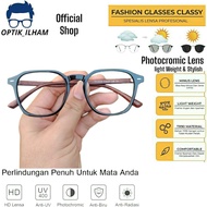 Women's Cat Eyes Glasses Photochromic Lens Package/ Anti-Radiation Minus Glasses/ Bluecromic Lens Gl