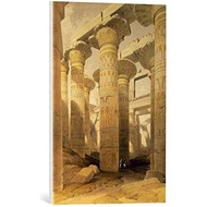 kunst für alle Canvas Print: David Roberts Hall of Columns Karnak from Egypt and Nubia Vol Fine Art 