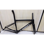 Carbon Roadbike RB Black white Matte Frame