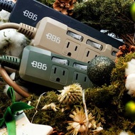 +886 極野家 6開5插USB+Type C PD 30W + USB-C to Type C 100W