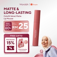 Wardah Colorfit Velvet Matte Lip Mousse – Long-Lasting & Waterproof | Comfort Matte and Velvet Powde
