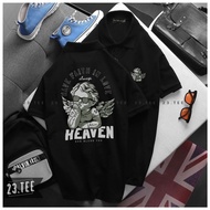 Áo thun cổ bâu cổ trụ Heaven (THUN DA CÁ)