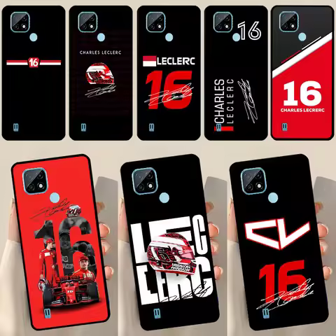Charles Leclerc 16 F1 Case For OnePlus Nord 2 9 10 Pro 9R 10R 8T Cover For Realme GT Master Neo 2 3 