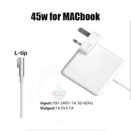 A1370 45W 14.5V 3.1A L-Tip Magnetic 1 Power Adapter with Mac Book Pro 11 13 inch (Before Mid 2012 Mo