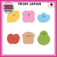 [Direct from Japan]  Sticky Notes Sticky Notes Funny Sticky Notes (6 Patterns) Cute Sticky Notes Cut