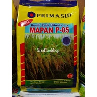 TERBATAS Benih Bibit Padi Hibrida F-1 MAPAN P- 05 Primasid 1Kg