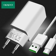 ใหม่ OPPO VOOC Flash อะแดปเตอร์ชาร์จในรถยนต์ &amp; OPPO สายชาร์จ MicroUSB/ประเภท C 5V/4.0A Oppo Fast Charging สำหรับ A5s A3s R7S F3 F11 Plus R11 R11s Plus