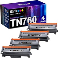 E-Z Ink Pro TN760 TN-760 TN730 TN-730 Toner Cartridge Replacement for Brother tn760 TN-760 to Use wi