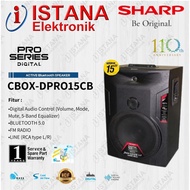 SHARP SPEAKER AKTIF BLUETOOTH 15 INCH CBOX-DPRO15CB