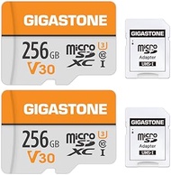 Gigastone 256GB 2-Pack Micro SD Card, 4K UHD Video, Surveillance Security Cam Action Camera Drone Pr
