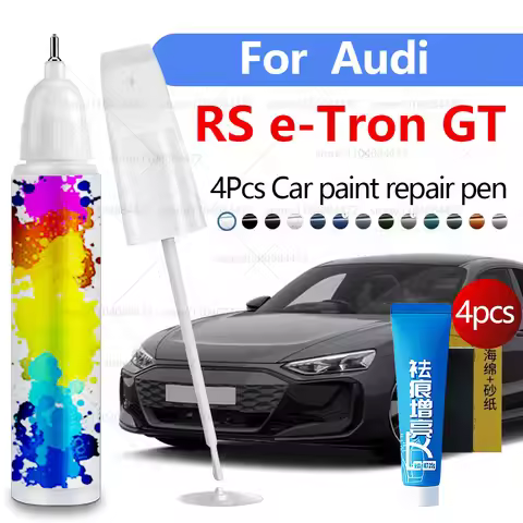 Car Paint Repair Pen For 2021-2025 AUDI S e-Tron GT RS e-Tron GT Paint Scratch Repair Accessories 4P