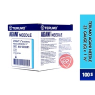 TERUMO AGANI NEEDLE 23G X 1.5" (0.6 X 38MM) 100S (REF AN*2338R1)