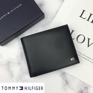 Tommy Hilfiger 真皮 皮夾 皮包 卡片 TH 短夾 錢包 卡夾 短夾