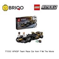[BRIQO] LEGO Speed Champions 77252 APXGP Team Race Car from F1 The Movie