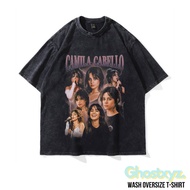 Ghostxyz T-Shirt Camila Cabello Wash Oversize Vintage Tee