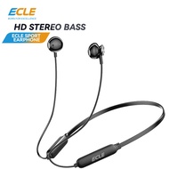 Ecle Sports Earphone Bluetooth Neckband Headset Wireless Sports
