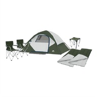 เต็นท์ สำหรับ 2 คน พร้อมอุปกรณ์เสริม 6ชิ้น OZARK TRAIL