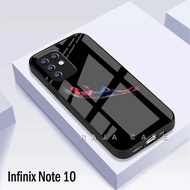 Softcase Glass Kaca Infinix Note 10 - J107 - Casing Hp Infinix Note 10 - Pelindung hp Infinix Note 1