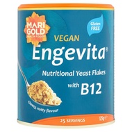 [DATE 6/2025] Marigold Vegan Engevita Cheese Flavor Nutritional Yeast Pure Nutrition 125g - Nutritio