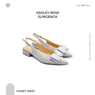 LA BELLA รุ่น ASHLEY BOW SLINGBACK - CADET GRAY