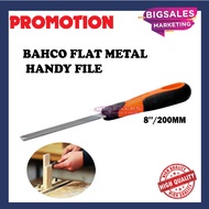 8" / 200mm BAHCO Flat Handy File For Metal / Kikir Besi Kayu