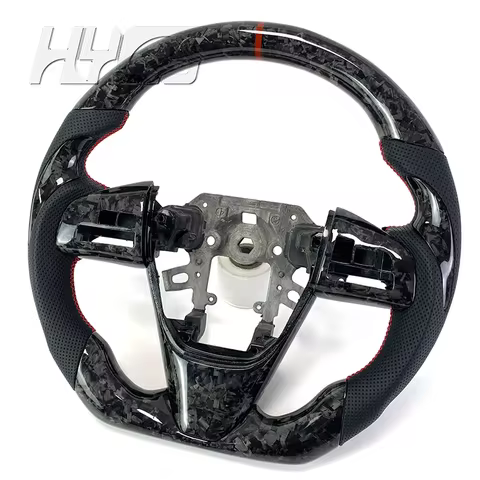 Car interior accessories Forged carbon fiber steering wheel for Mazda 3 Mazda 6 RX-7 CX-4 CX-5 CX5 C