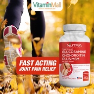 NB Glucosamine Chondroitin MSM Triple Strength - Joint Supplement Knee Pain Relief Knee Supplement