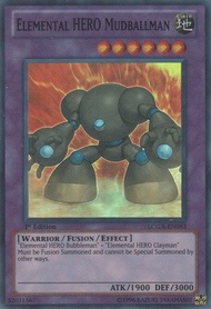 Yu-Gi-Oh! - Elemental HERO Mudballman (LCGX-EN053) - Legendary Collection 2 - Unlimited Edition - Su