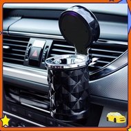 [Fx] Car LED Light Smoking Ashtray Cup Travel Home Vehicle Cigarette Ash Holder