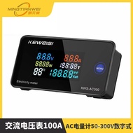 AC Voltmeter 100A Ammeter AC Power Measuring Instrument