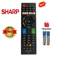 Điều khiển tivi Sharp GB234WJSA - Hàng tốtremote tivi sharp smart rimot tv sharp gb234wjsa mót tivi