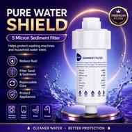 Laundry Water Filter For Washing Machine 5um Sediment Filter High Flow Washer Inlet Filter