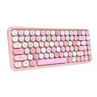 AJAZZ WIRELESS BT KEYBOARD ROPUND 84 KEYS