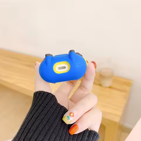 For Airpods 1 2 3 4 Pro 2 Case Cute 3D Cartoon M-Minions Silicone Earphone Case Accessories Cover fo