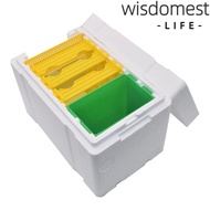 WISDOMEST Beekeeper Garden Pollination Box, Box Bee Mating Box Foam Bee Hive Box Queen Bee Breeding 