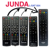 REMOTE RECEIVER PARABOLA GEOSAT 888 HD JASPER JUNDA L-SAT 054 BERKUALITAS