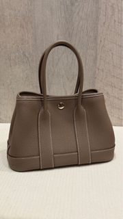 Hermes Mini Garden Party Etoupe大象灰 K刻