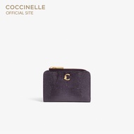 COCCINELLE กระเป๋าสตางค์ผู้หญิง รุ่น C-ME WALLET 11D101 สี PRUNE