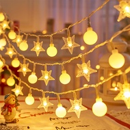 Globe Star String Light 10/20/40LED – Indoor Bedroom Party Wedding Decoration Lamp