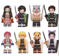 鬼滅之刃Lego公仔 8款‼️（炭治郎/ 襧豆子/ 善逸/ 伊之助/ 富岡義勇/ 蝴蝶忍 / 猗窩座/ 煉獄杏壽郎）