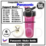 【REFUND IF DAMAGE】✔ Panasonic Shake Bottle (6 Knife) For MX-337 MX-800S MX-801S MX-898M MX-GM0501 MX