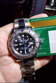 『已交流』👏👏👏ROLEX 勞力士 Yacht-master 116622 遊艇名仕 鉑金鋼 石板灰色面盤 停產絕版