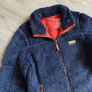 L.L. BEAN FLEECE JACKET NAVY BLUE WOMEN’S LL BEAN HIKING CLASSIC OUTDOOR LLBEAN VINTAGE FULL ZIP JAC