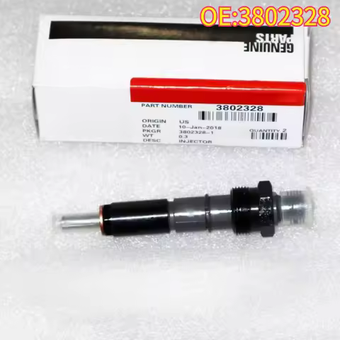High quality New For 3802328 Fuel Injector Compatible with Cummins 4BT 6BT Diesel Engine 3802328