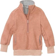 Troyer Lightweight Sweater with Zip | 100% Organic Merino Wool GOTS, IVN Best | Baby Toddler Child U